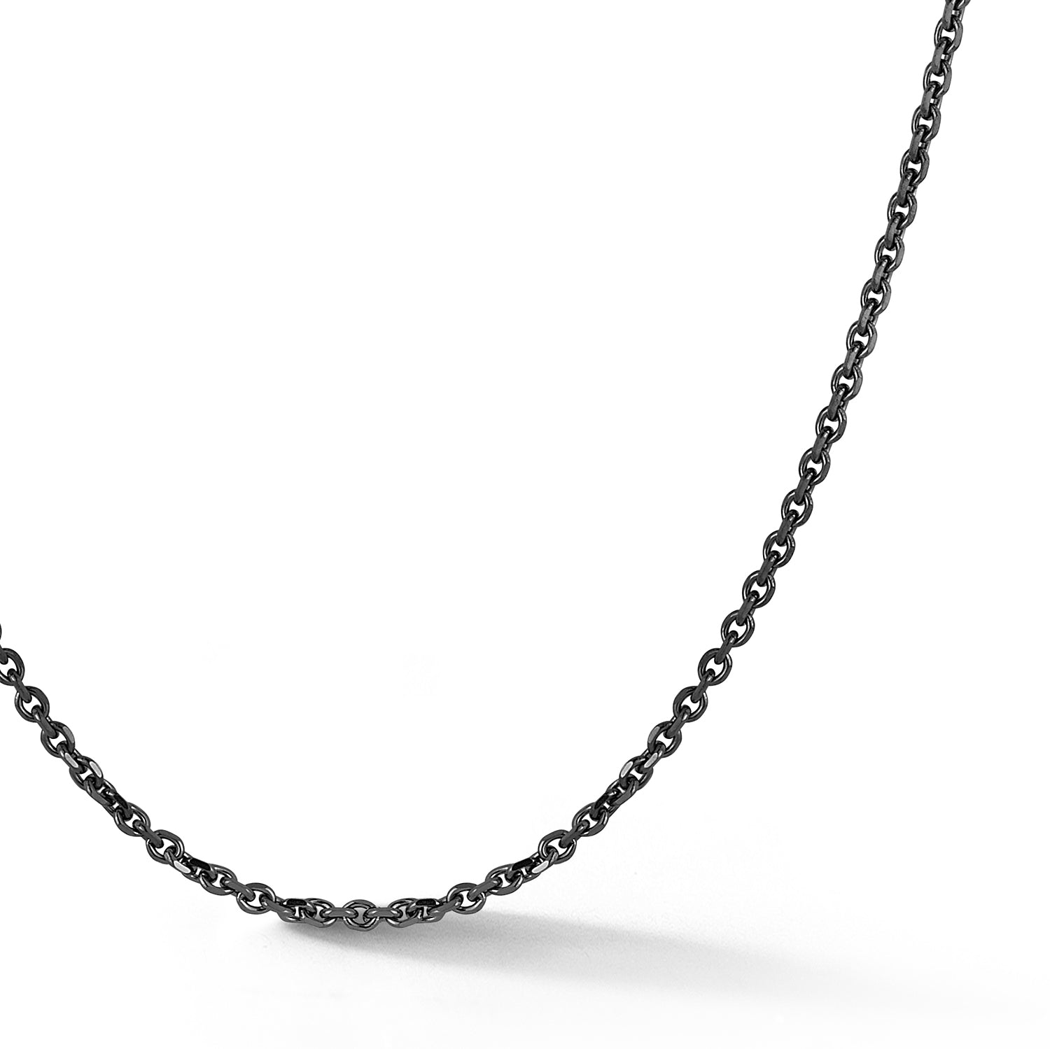 Gold chain black discount