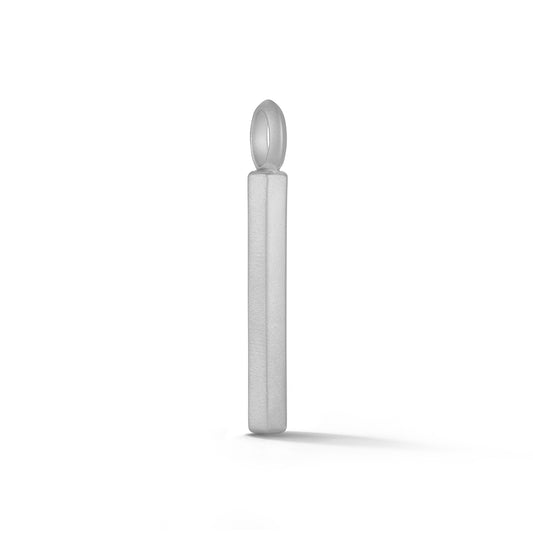 GRANT STERLING SILVER HEXAGON BAR PENDANT