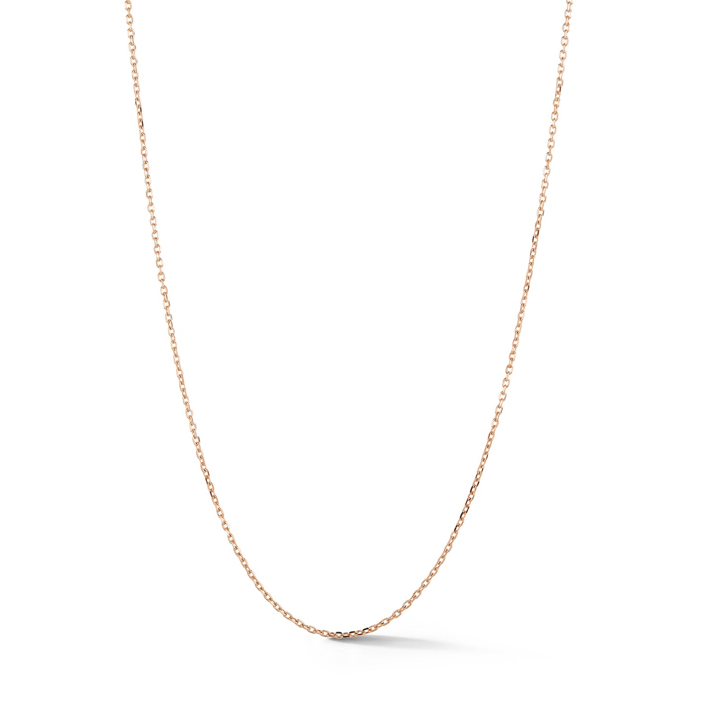 CHAIN 1 - 18K GOLD CHAIN LINK NECKLACE