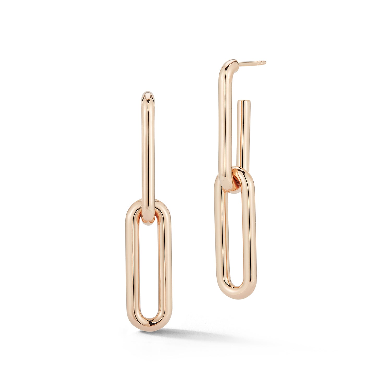 Tiffany Hardwear Extra Large Link Earrings in Yellow Gold