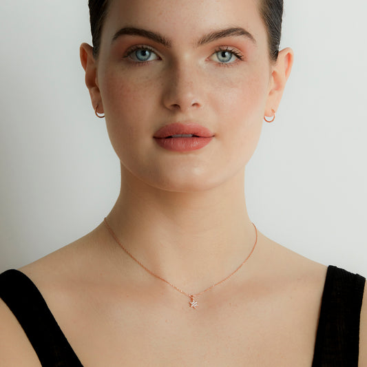 DORA 18K ALL DIAMOND MINI JEWISH STAR