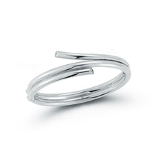 THOBY 18K AND DIAMOND DOUBLE SPIRAL BRACELET