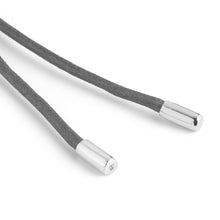WAXED COTTON GREY, WHITE OR BLACK CORD WITH ROUND CAP