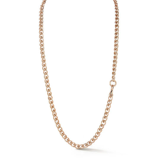 HUXLEY 18K GOLD COIL CHAIN NECKLACE