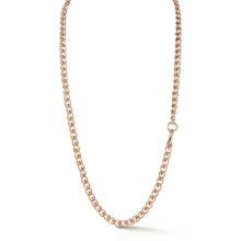 HUXLEY 18K ROSE GOLD COIL CHAIN NECKLACE