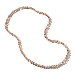 HUXLEY 18K GOLD COIL CHAIN NECKLACE