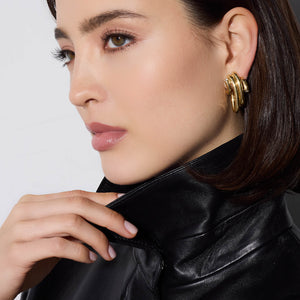 THOBY 18K SPIRAL EARRINGS