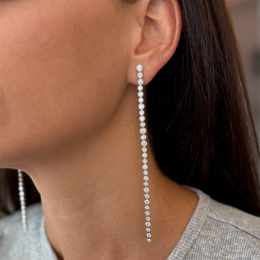 WF CLASSIC DIAMOND DUSTER EARRINGS