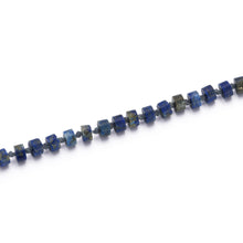 CARRINGTON 18K ROSE GOLD AND LAPIS BEAD NECKLACE