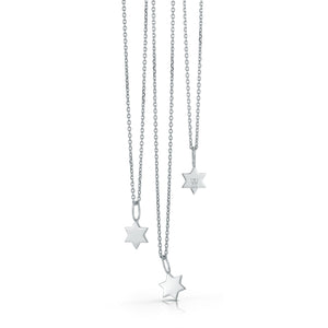 DORA STERLING SILVER NECKLACE WITH MINI STAR CHARM