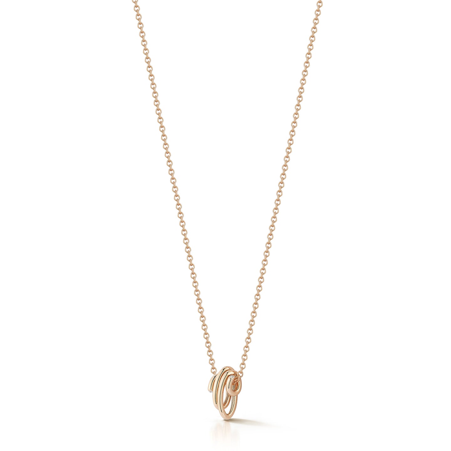THOBY 18K SMALL SPIRAL NECKLACE