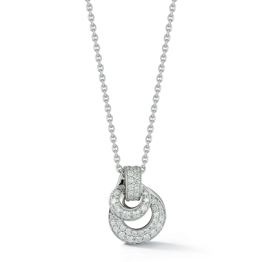 LYTTON DIAMOND KNOT NECKLACE