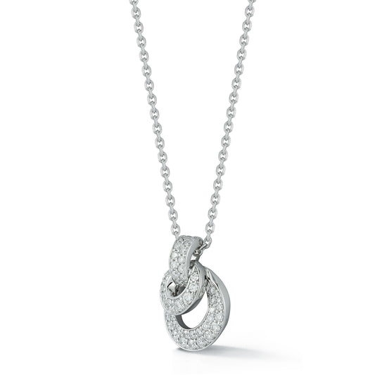 LYTTON DIAMOND KNOT NECKLACE