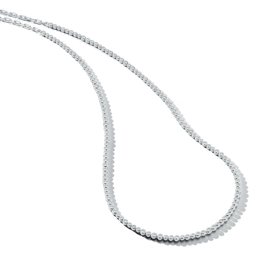 WF CLASSIC DIAMOND RIVIÈRE TENNIS NECKLACE