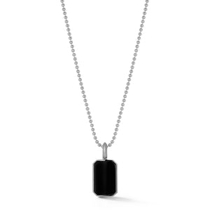 MEN'S STERLING SILVER BALL CHAIN NECKLACE