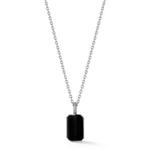 MEN'S STERLING SILVER THIN DIAMOND CUT CHAIN NECKLACE