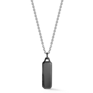 MEN'S STERLING SILVER TRACE DIAMOND CUT CHAIN NECKLACE