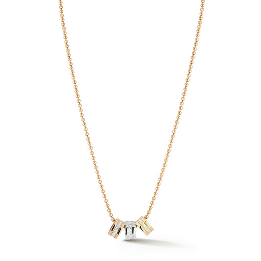 DORA 18K GOLD BALL CHAIN NECKLACE