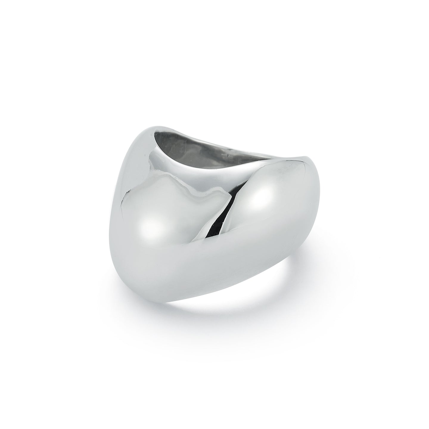 JULIAN STERLING SILVER WAVE RING