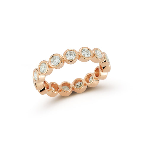 WF CLASSIC 18K BEZEL SET DIAMOND RING