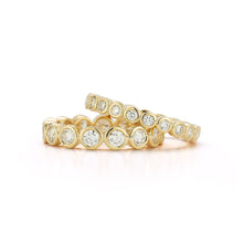 WF CLASSIC 18K BEZEL SET DIAMOND RING