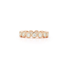 WF CLASSIC 18K BEZEL SET DIAMOND RING