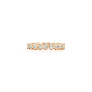 WF CLASSIC 18K BEZEL SET DIAMOND RING