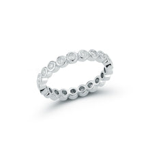 WF CLASSIC 18K BEZEL SET DIAMOND RING