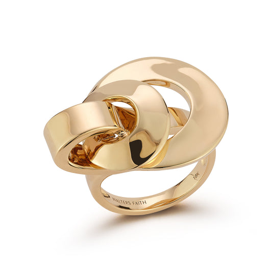 LYTTON LARGE KNOT RING