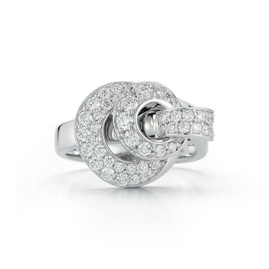 LYTTON DIAMOND KNOT RING