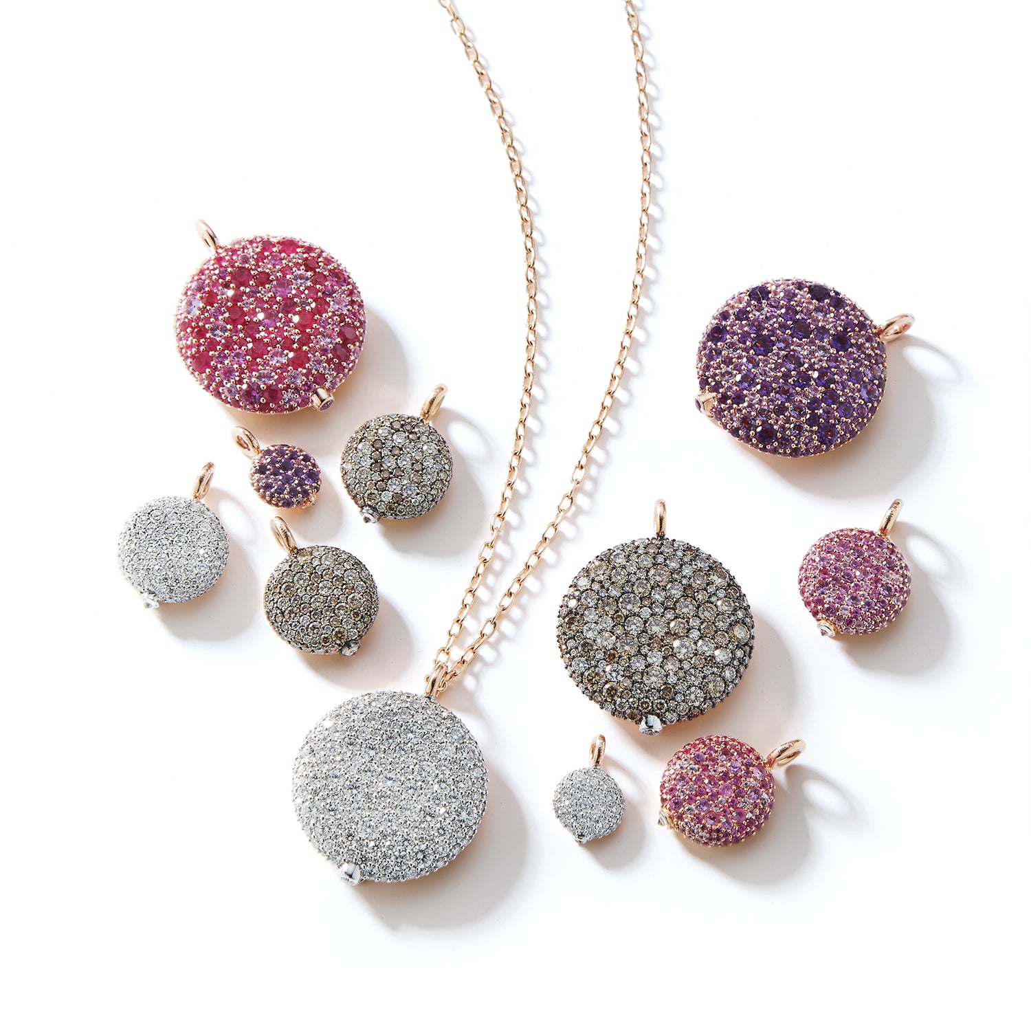 OC X WF 18K LARGE DIAMOND PEBBLE LOCKET – Walters Faith