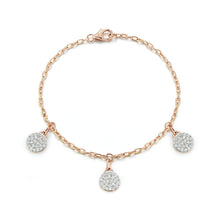 18K GOLD 2.2MM CHAIN WITH THREE LINKS FOR MINI CHARM