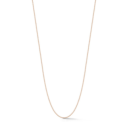 DORA 18K GOLD BALL CHAIN NECKLACE