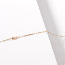 DORA 18K GOLD AND DIAMOND HEXAGON CHARM NECKLACE