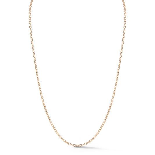 CHAIN 3 - 18K GOLD CHAIN LINK NECKLACE