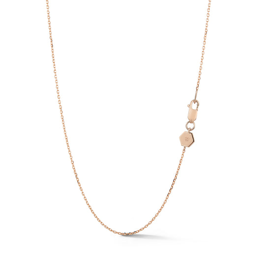 CHAIN 1 - 18K GOLD CHAIN LINK NECKLACE