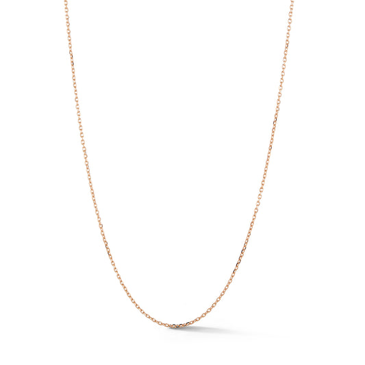 CHAIN 1 - 18K GOLD CHAIN LINK NECKLACE