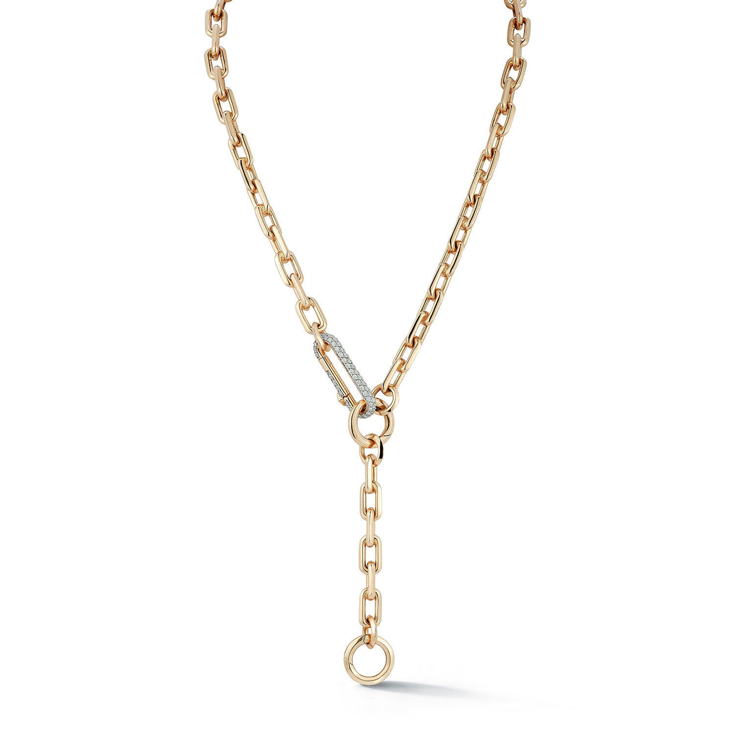 ネックレス・ペンダント Golden Chain Necklace 1 Vintage Signed W.J.N. 2 Strand Gold Tone Chain 18