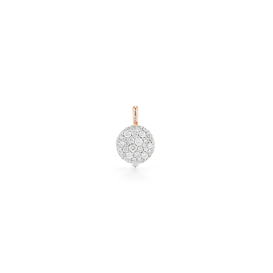 OC X WF 18K SMALL DIAMOND PEBBLE LOCKET