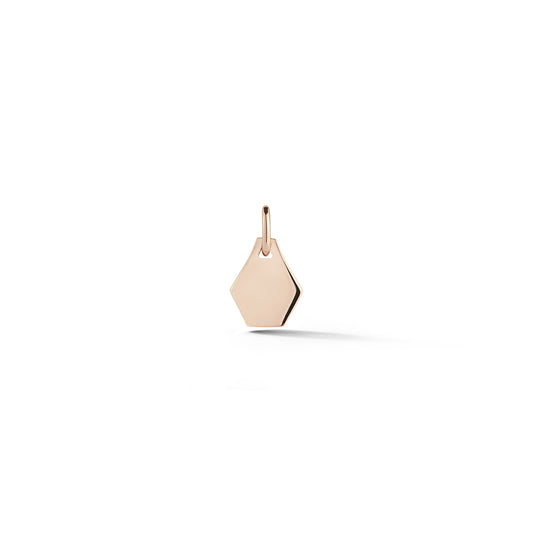 DORA 18K MINI HEXAGON CHARM