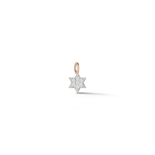 DORA 18K ALL DIAMOND MINI JEWISH STAR