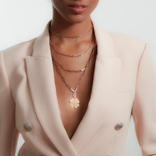 DORA 18K ROSE GOLD LARGE CLOVER CHARM