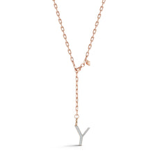 WOOLF 18K ROSE GOLD AND DIAMOND INITIAL AND NUMBER CHARMS