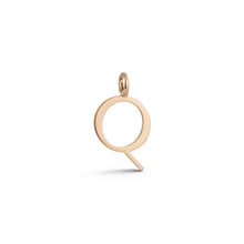 WOOLF 18K GOLD INITIAL AND NUMBER CHARMS