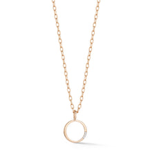 WOOLF 18K ROSE GOLD AND DIAMOND MINI INITIAL AND NUMBER CHARMS