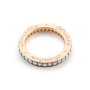 GRANT 18K 3MM SAPPHIRE BAND RING