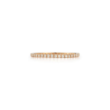 WF CLASSIC 18K GOLD AND DIAMOND ETERNITY BAND RING
