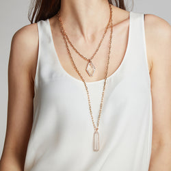 SAXON 18K CHAIN NECKLACE